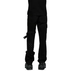 PUNK RAVE Pantalon 'Calargaff' Noir -ALCHEMY GOTHIC shop pantalon calargaff noir 5
