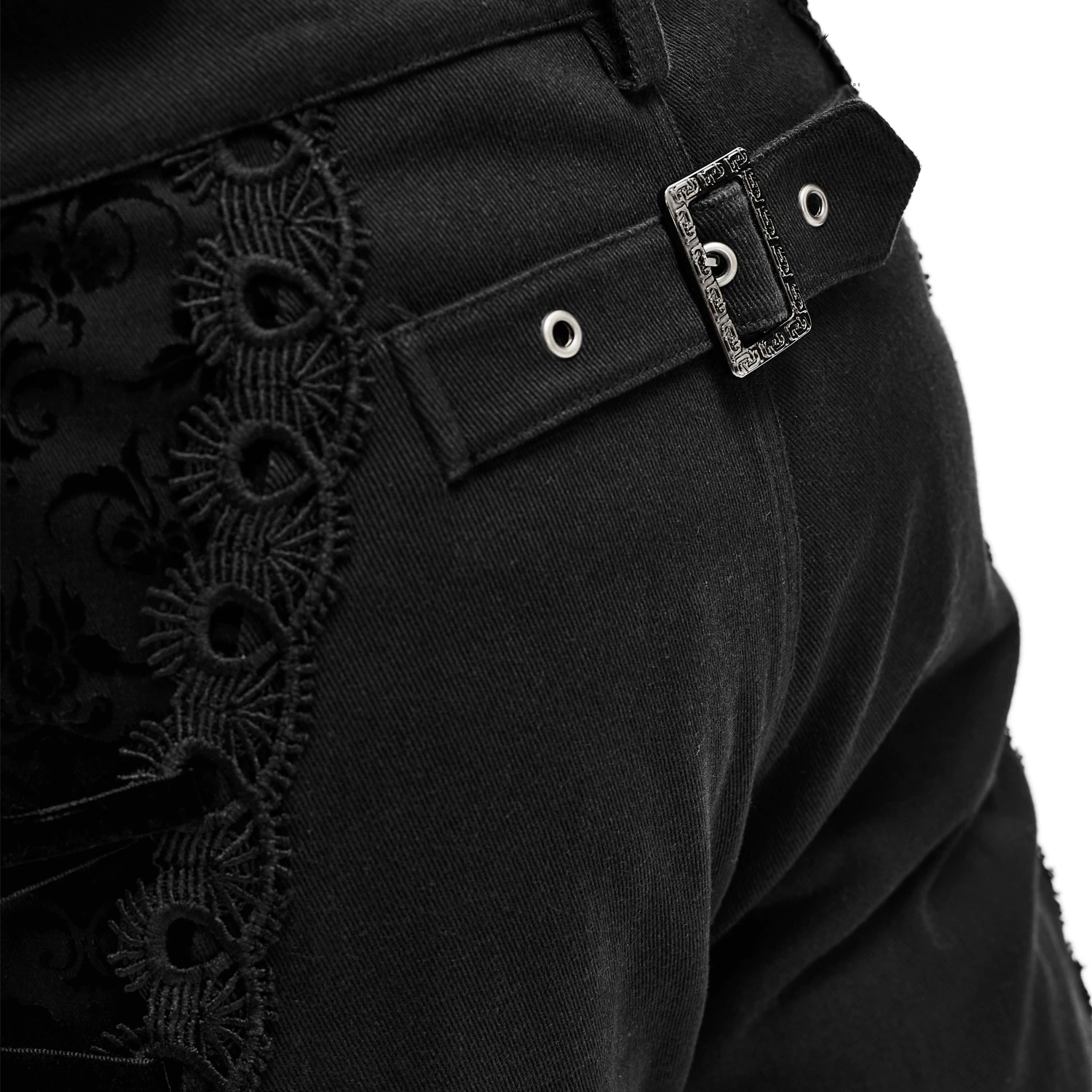 DEVIL FASHION Pantalon 'Coffin' Noir 13 DEVIL FASHION Pantalon 'Coffin' Noir – Image 11