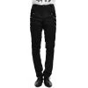 DEVIL FASHION Pantalon 'Coffin' Noir -ALCHEMY GOTHIC shop pantalon coffin noir