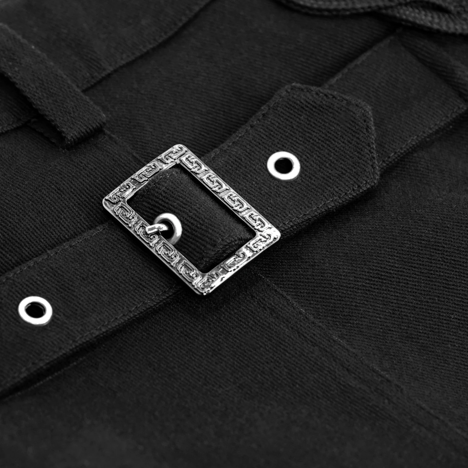 DEVIL FASHION Pantalon 'Coffin' Noir 16 DEVIL FASHION Pantalon 'Coffin' Noir – Image 14