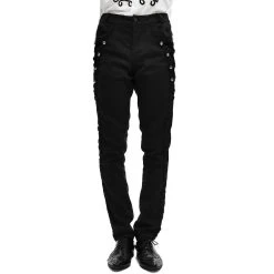 DEVIL FASHION Pantalon 'Coffin' Noir