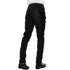 DEVIL FASHION Pantalon 'Coffin' Noir 24 DEVIL FASHION Pantalon 'Coffin' Noir -ALCHEMY GOTHIC shop pantalon coffin noir 4