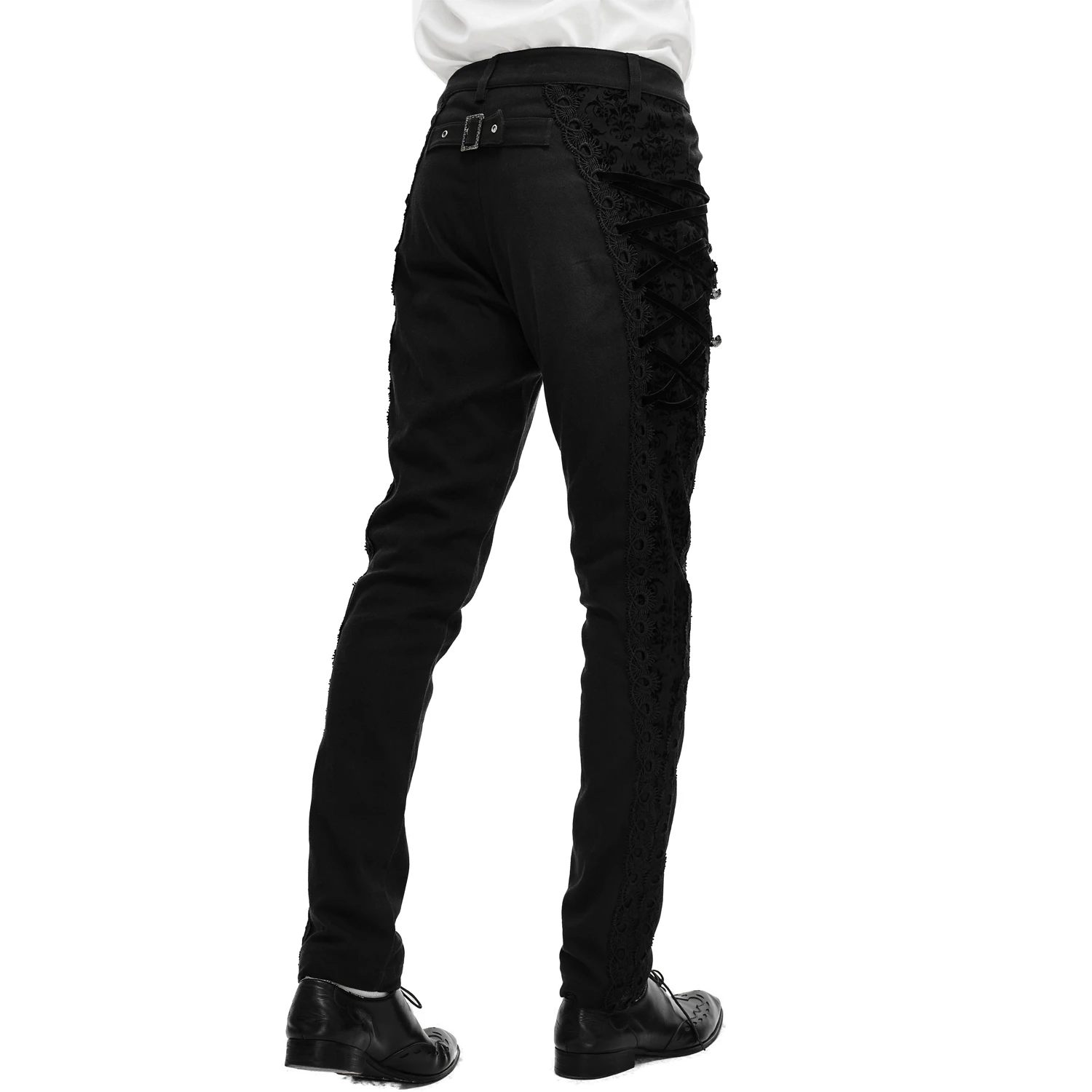 DEVIL FASHION Pantalon 'Coffin' Noir 7 DEVIL FASHION Pantalon 'Coffin' Noir – Image 5