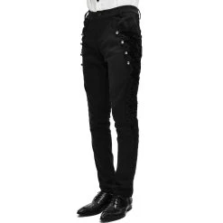 DEVIL FASHION Pantalon 'Coffin' Noir 25 DEVIL FASHION Pantalon 'Coffin' Noir -ALCHEMY GOTHIC shop pantalon coffin noir 5