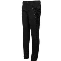 DEVIL FASHION Pantalon 'Coffin' Noir 29 DEVIL FASHION Pantalon 'Coffin' Noir -ALCHEMY GOTHIC shop pantalon coffin noir 9