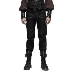 PUNK RAVE Pantalon 'Coyote' Noir