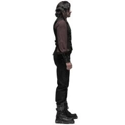 PUNK RAVE Pantalon 'Coyote' Noir -ALCHEMY GOTHIC shop pantalon coyote noir 7