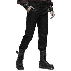 PUNK RAVE Pantalon 'Coyote' Noir -ALCHEMY GOTHIC shop pantalon coyote noir 8
