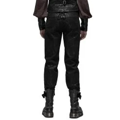 PUNK RAVE Pantalon 'Coyote' Noir -ALCHEMY GOTHIC shop pantalon coyote noir 9