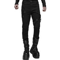 PUNK RAVE Pantalon 'Cthulhu' Noir