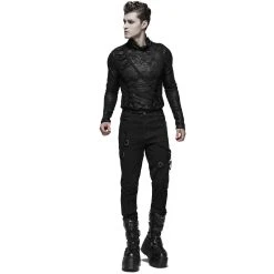 PUNK RAVE Pantalon 'Cthulhu' Noir 21 PUNK RAVE Pantalon 'Cthulhu' Noir -ALCHEMY GOTHIC shop pantalon cthulhu noir 4