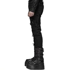 PUNK RAVE Pantalon 'Cthulhu' Noir 24 PUNK RAVE Pantalon 'Cthulhu' Noir -ALCHEMY GOTHIC shop pantalon cthulhu noir 7