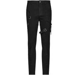 PUNK RAVE Pantalon 'Cthulhu' Noir 25 PUNK RAVE Pantalon 'Cthulhu' Noir -ALCHEMY GOTHIC shop pantalon cthulhu noir 8