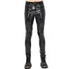 DEVIL FASHION Pantalon 'Cyber Game' En Simili Cuir Glossy Noir