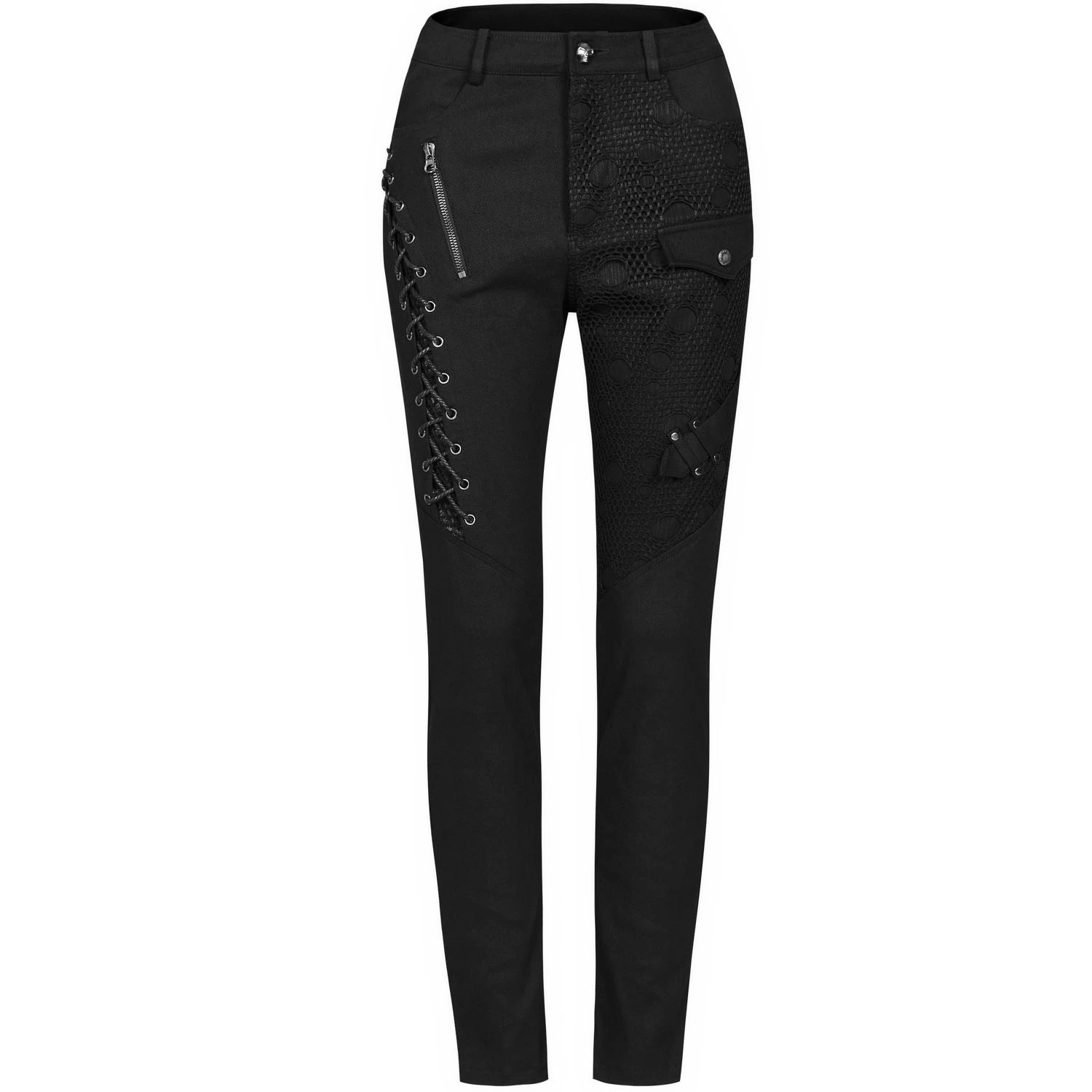 PUNK RAVE Pantalon 'Dark Blood' Noir 14 PUNK RAVE Pantalon 'Dark Blood' Noir – Image 12