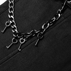 PUNK RAVE Pantalon 'Dark Doll' Noir -ALCHEMY GOTHIC shop pantalon dark doll noir 15