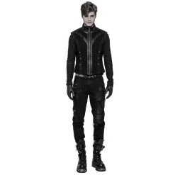 PUNK RAVE Pantalon Decadent 'Black Swamp' Noir -ALCHEMY GOTHIC shop pantalon decadent black swamp noir 5
