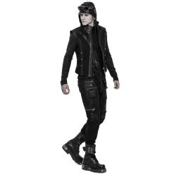 PUNK RAVE Pantalon Decadent 'Black Swamp' Noir -ALCHEMY GOTHIC shop pantalon decadent black swamp noir 7