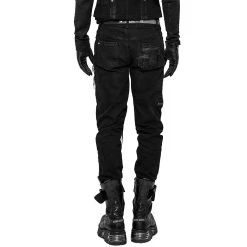 PUNK RAVE Pantalon Decadent 'Black Swamp' Noir -ALCHEMY GOTHIC shop pantalon decadent black swamp noir 9