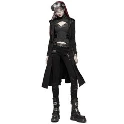 PUNK RAVE Pantalon 'Destruction Unit' Noir -ALCHEMY GOTHIC shop pantalon destruction unit noir 5