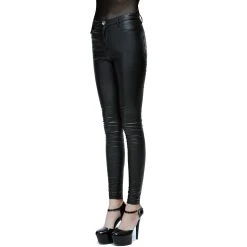 DEVIL FASHION Pantalon 'Draven' Noir 18 DEVIL FASHION Pantalon 'Draven' Noir -ALCHEMY GOTHIC shop pantalon draven noir 6
