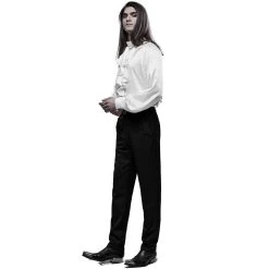 PUNK RAVE Pantalon Goth 'Bat Pockets' Noir -ALCHEMY GOTHIC shop pantalon goth bat pockets noir 3