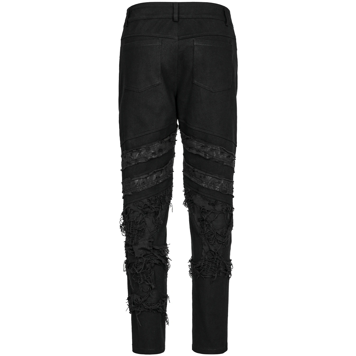 PUNK RAVE Pantalon 'Goth Distressed' Noir 16 PUNK RAVE Pantalon 'Goth Distressed' Noir – Image 14