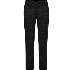 PUNK RAVE Pantalon 'Goth Plaid' Noir -ALCHEMY GOTHIC shop pantalon goth plaid noir 10