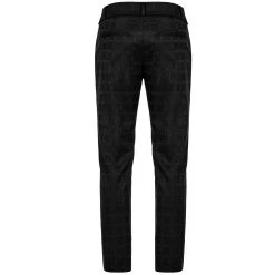 PUNK RAVE Pantalon 'Goth Plaid' Noir -ALCHEMY GOTHIC shop pantalon goth plaid noir 11