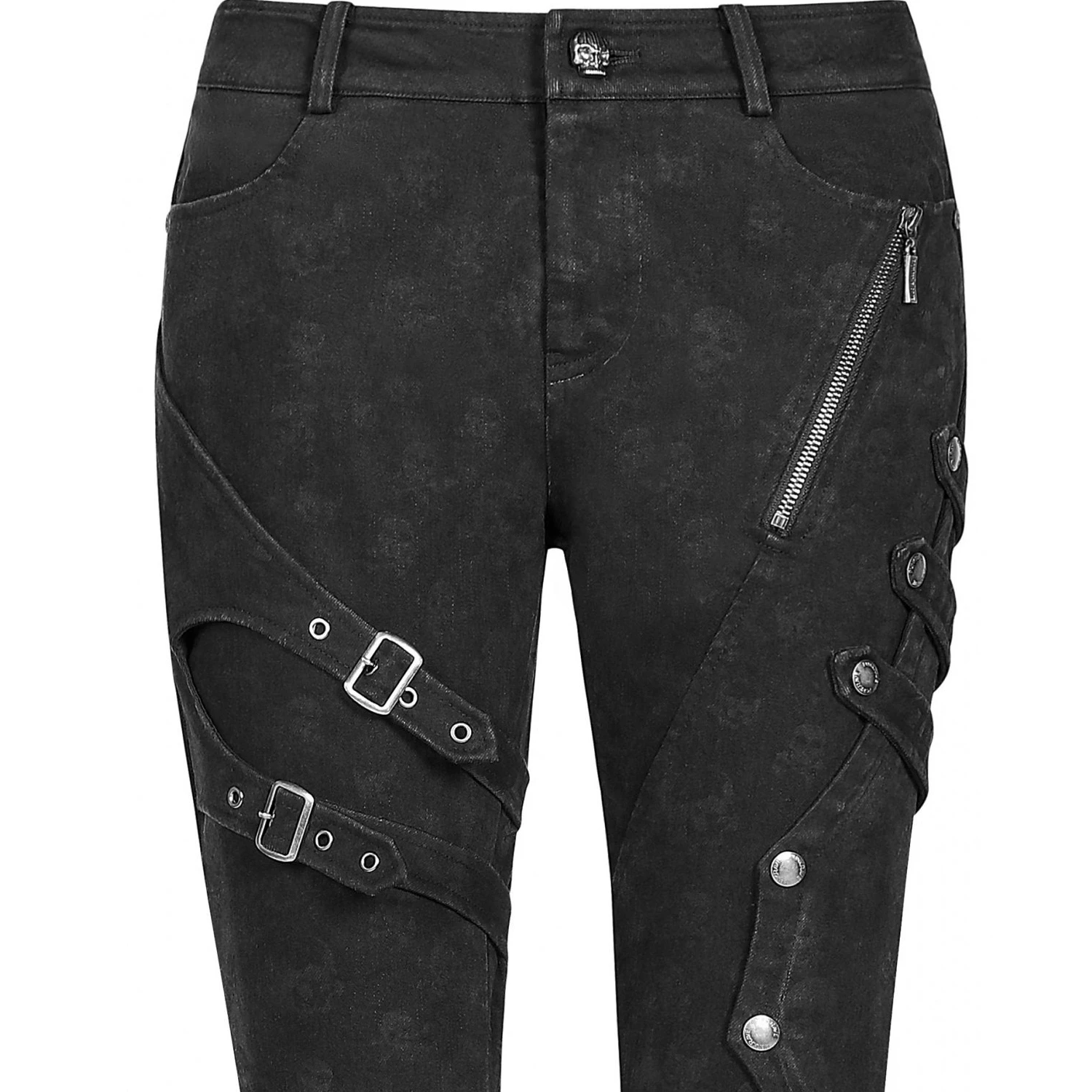PUNK RAVE Pantalon 'Gothic Trooper' Noir 15 PUNK RAVE Pantalon 'Gothic Trooper' Noir – Image 13