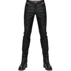 PUNK RAVE Pantalon Gothique 'Dementor' En Simili-Cuir Noir 27 PUNK RAVE Pantalon Gothique 'Dementor' En Simili-Cuir Noir -ALCHEMY GOTHIC shop pantalon gothique dementor en simili cuir noir 7