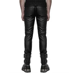PUNK RAVE Pantalon Gothique 'Dementor' En Simili-Cuir Noir 28 PUNK RAVE Pantalon Gothique 'Dementor' En Simili-Cuir Noir -ALCHEMY GOTHIC shop pantalon gothique dementor en simili cuir noir 8