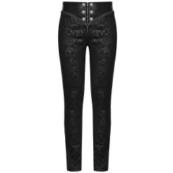 PUNK RAVE Pantalon Gothique Victorien 'Florian' Noir -ALCHEMY GOTHIC shop pantalon gothique victorien florian noir 10