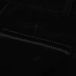 PUNK RAVE Pantalon 'Hamlet' En Velours Noir -ALCHEMY GOTHIC shop pantalon hamlet en velours noir 14