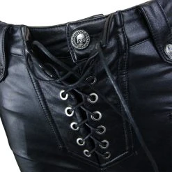 DEVIL FASHION Pantalon 'Hecate' Noir 30 DEVIL FASHION Pantalon 'Hecate' Noir -ALCHEMY GOTHIC shop pantalon hecate noir 12