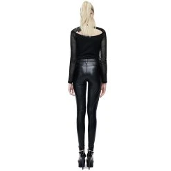 DEVIL FASHION Pantalon 'Hecate' Noir 20 DEVIL FASHION Pantalon 'Hecate' Noir -ALCHEMY GOTHIC shop pantalon hecate noir 2