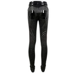 DEVIL FASHION Pantalon 'Hexagone' En Simili Cuir Noir à Motifs 32 DEVIL FASHION Pantalon 'Hexagone' En Simili Cuir Noir à Motifs -ALCHEMY GOTHIC shop pantalon hexagone en simili cuir noir a motifs 12