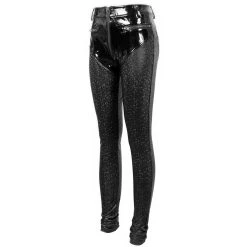 DEVIL FASHION Pantalon 'Hexagone' En Simili Cuir Noir à Motifs 33 DEVIL FASHION Pantalon 'Hexagone' En Simili Cuir Noir à Motifs -ALCHEMY GOTHIC shop pantalon hexagone en simili cuir noir a motifs 13