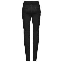 PUNK RAVE Pantalon 'Kera' Noir -ALCHEMY GOTHIC shop pantalon kera noir 12