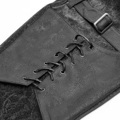 PUNK RAVE Pantalon 'Maeve' Noir -ALCHEMY GOTHIC shop pantalon maeve noir 12