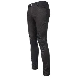 DEVIL FASHION Pantalon 'New Order' Noir -ALCHEMY GOTHIC shop pantalon new order noir 14