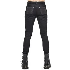 DEVIL FASHION Pantalon 'New Order' Noir -ALCHEMY GOTHIC shop pantalon new order noir 6