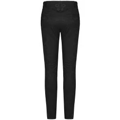PUNK RAVE Pantalon 'Noctivagus' En Jacquard Noir 30 PUNK RAVE Pantalon 'Noctivagus' En Jacquard Noir -ALCHEMY GOTHIC shop pantalon noctivagus en jacquard noir 11
