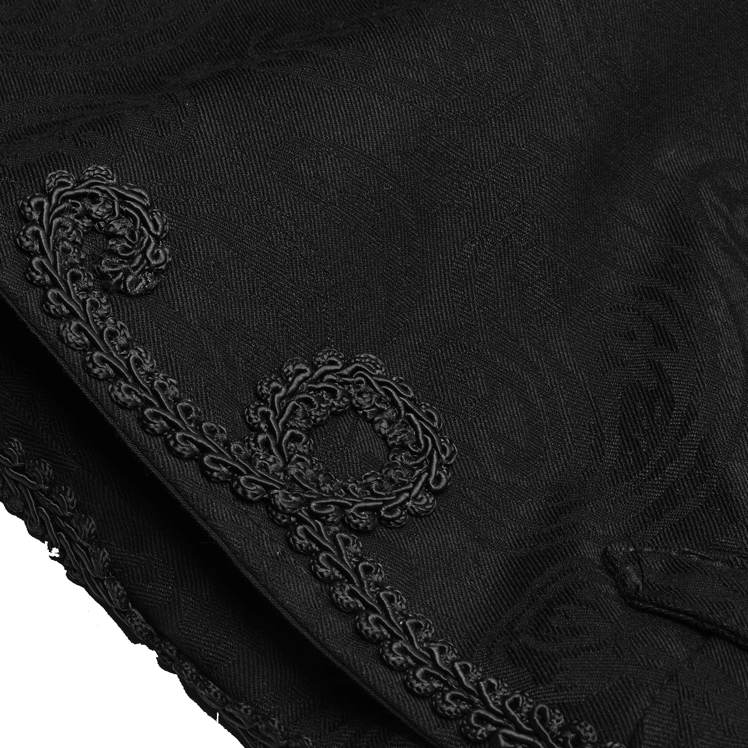 PUNK RAVE Pantalon 'Noctivagus' En Jacquard Noir 19 PUNK RAVE Pantalon 'Noctivagus' En Jacquard Noir – Image 17