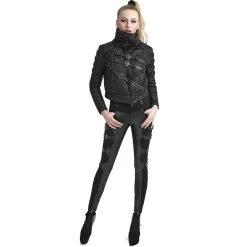 PUNK RAVE Pantalon 'Osiris' Noir -ALCHEMY GOTHIC shop pantalon osiris noir 2