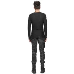 DEVIL FASHION Pantalon 'Painted Titan' Noir -ALCHEMY GOTHIC shop pantalon painted titan noir 2
