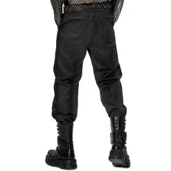 PUNK RAVE Pantalon Post Apocalyptique 'Dyrk' Gris -ALCHEMY GOTHIC shop pantalon post apocalyptique dyrk gris 4