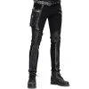 DEVIL FASHION Pantalon Pour Hommes 'Dark Punk' Noir