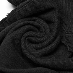 PUNK RAVE Pantalon 'Punk Broken Hole Net' Noir -ALCHEMY GOTHIC shop pantalon punk broken hole net noir 16