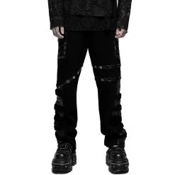 PUNK RAVE Pantalon 'Punk Stylish' Noir